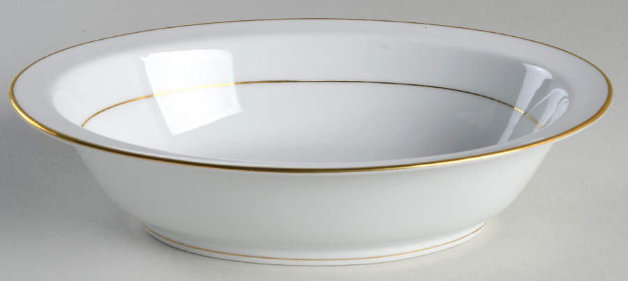 Dawn 10" Oval Vegetable Bowl by Noritake-1