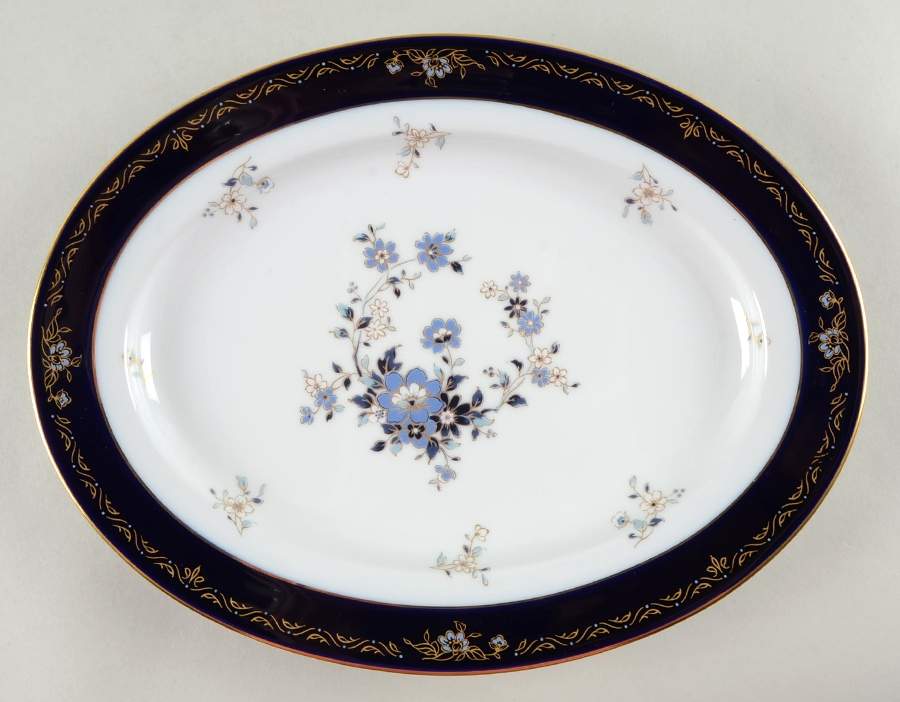 Dazure 11" Oval Serving Platter by Noritake-1