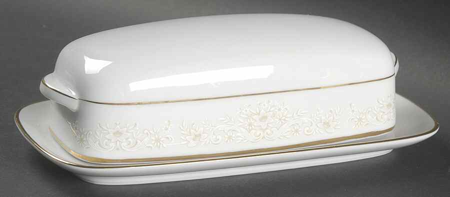 Dearest 1/4 Lb Covered Butter by Noritake-1