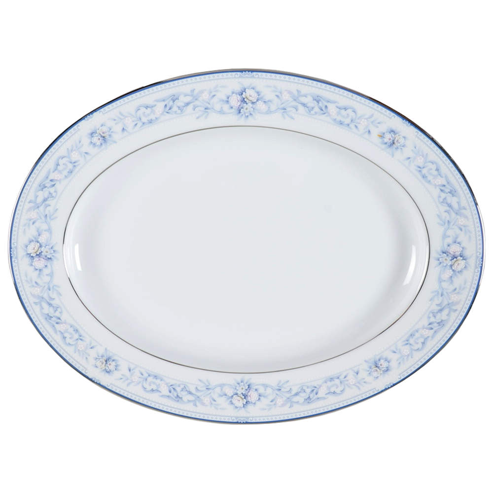 Dearborn 11" Oval Serving Platter by Noritake-1