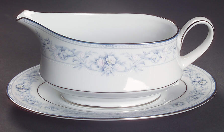 Dearborn Gravy Boat & Underplate by Noritake-1