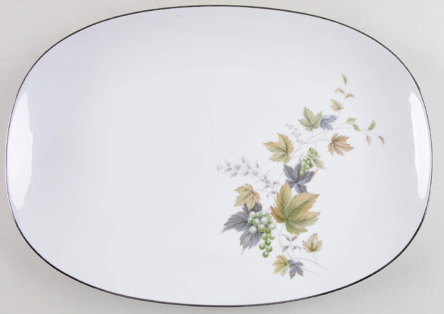 Deauville 15" Oval Serving Platter by Noritake-1
