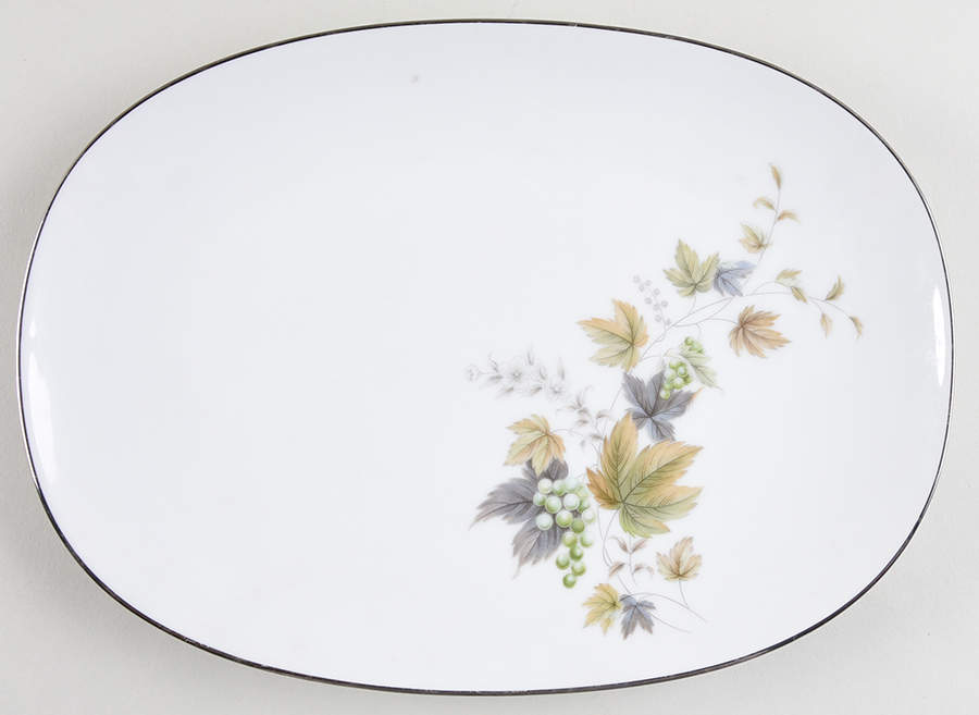 Deauville 11" Oval Serving Platter by Noritake-1