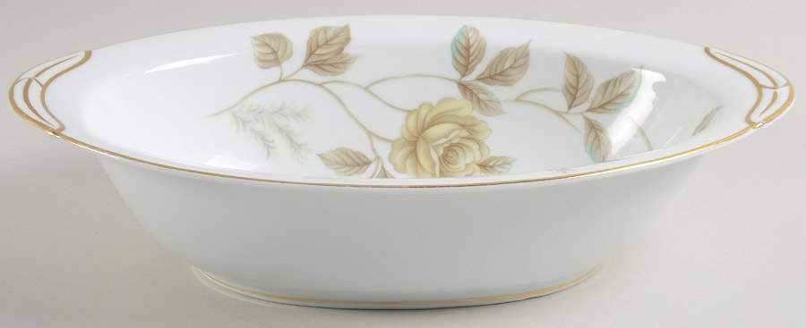 Debonair 10" Oval Vegetable Bowl by Noritake-1