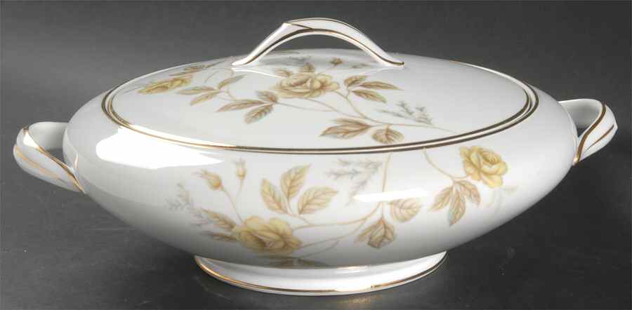 Debonair Round Covered Vegetable by Noritake-1