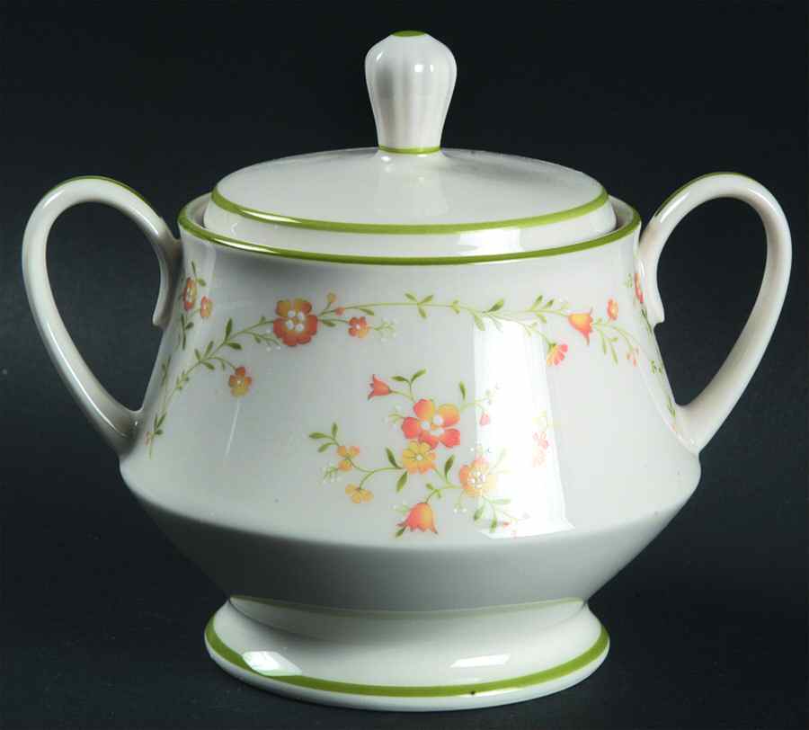 Debut Sugar Bowl & Lid by Noritake-1