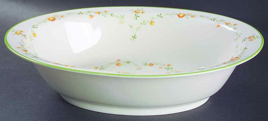 Debut 10" Oval Vegetable Bowl by Noritake-1