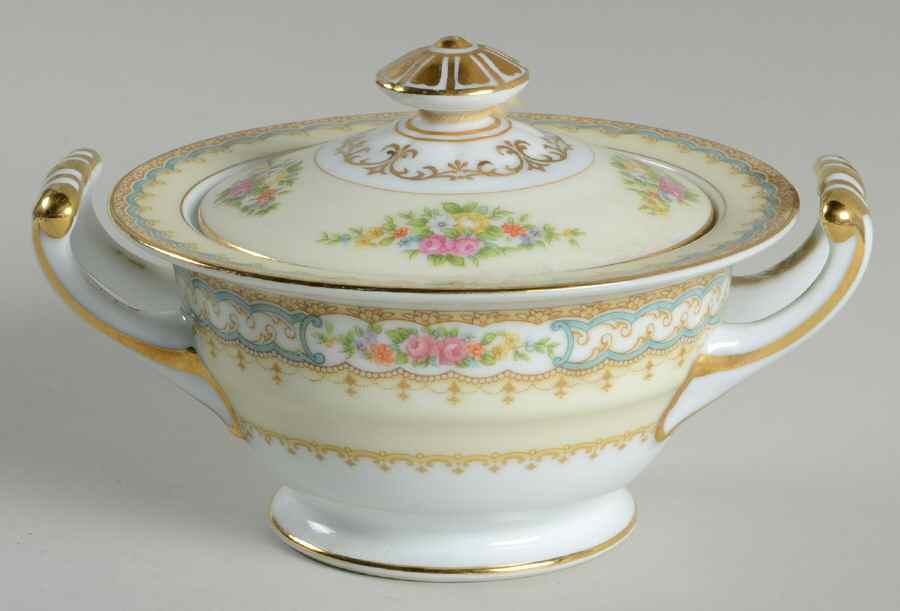Decamps Sugar Bowl & Lid by Noritake-1