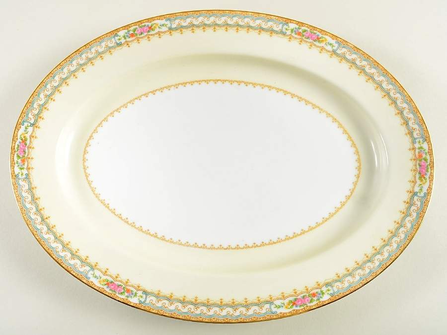 Decamps 13" Oval Serving Platter by Noritake-1