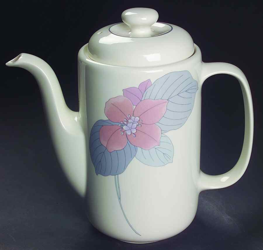 Deerbrook Tea/Coffee Pot & Lid by Noritake-1