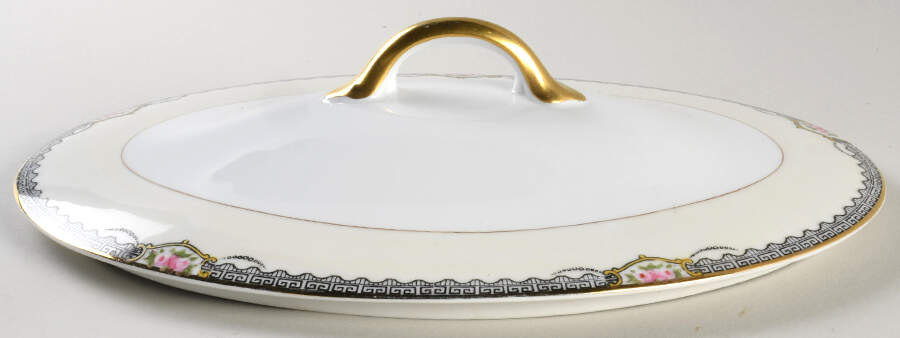 Deerlodge Lid for Oval Vegetable by Noritake-1