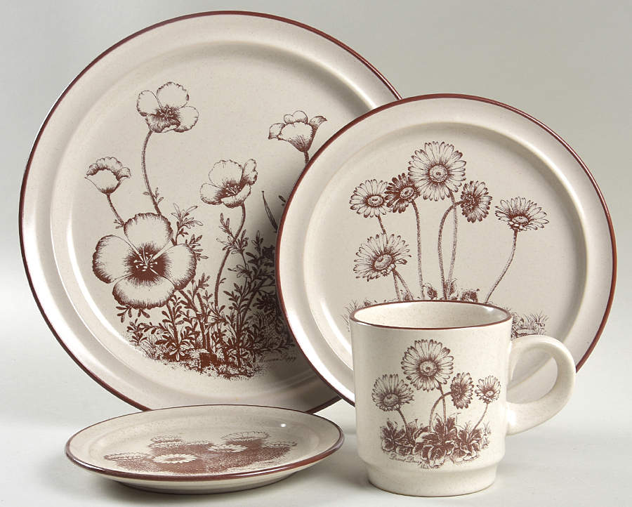 Desert Flowers 4 Piece Place Setting by Noritake-1