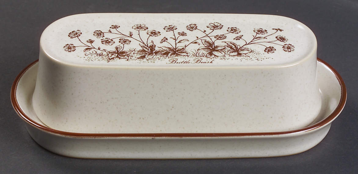 Desert Flowers 1/4 Lb Covered Butter by Noritake-1