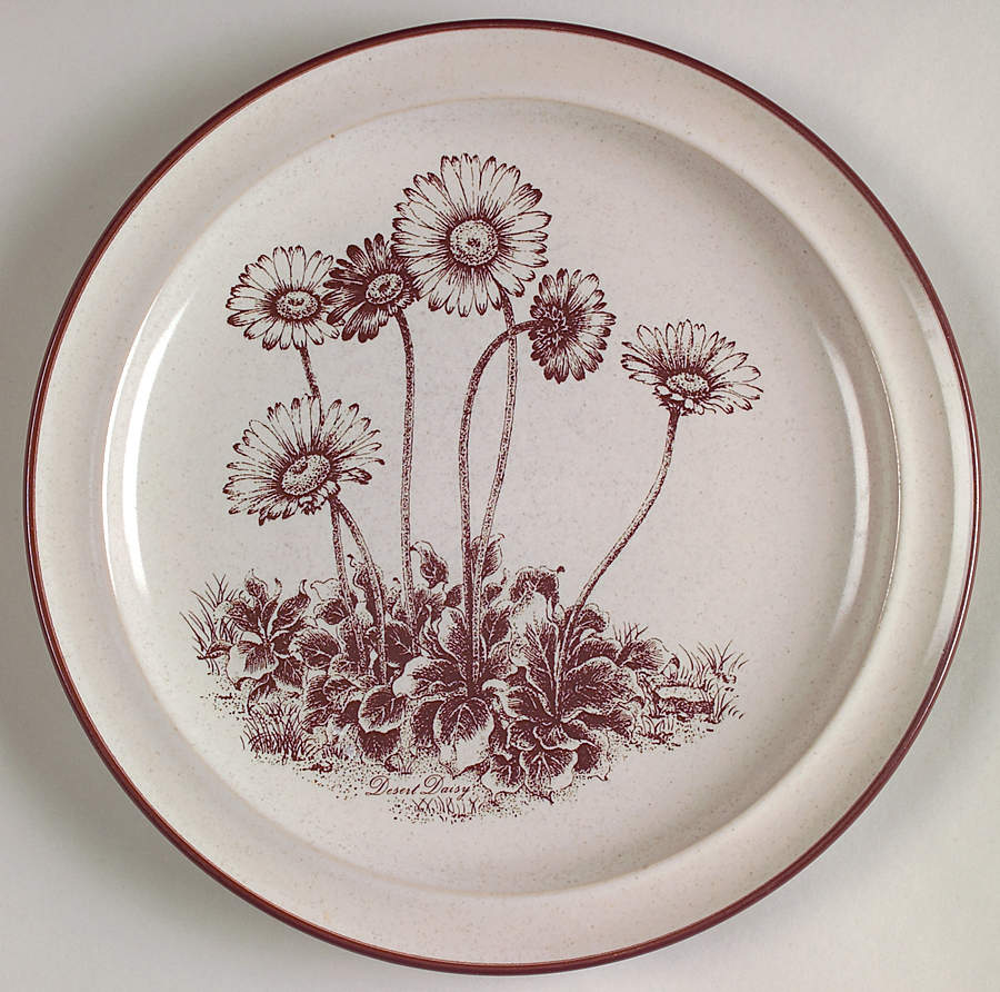 Desert Flowers Luncheon Plate by Noritake-1