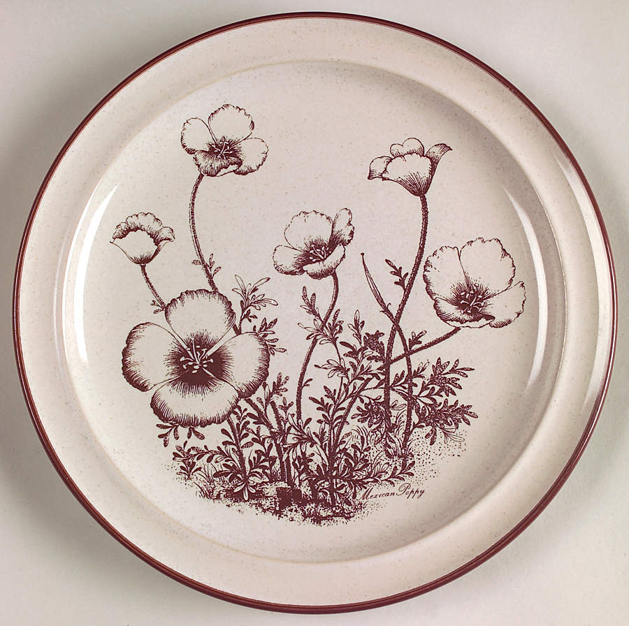 Desert Flowers Luncheon Plate by Noritake-1