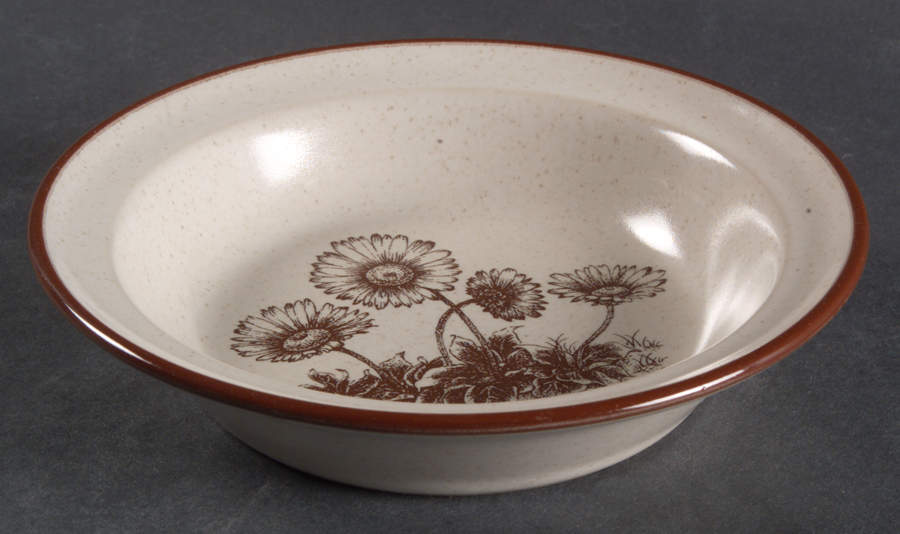Desert Flowers Rim Fruit/Dessert (Sauce) Bowl by Noritake-1