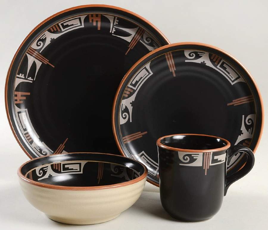 Desert Fire 4 Piece Place Setting by Noritake-1