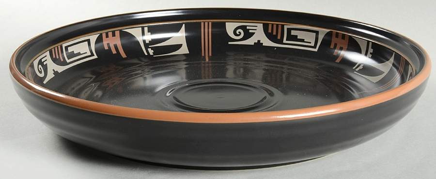 Desert Fire Chip&Dip Base (Uses Open Sugar/Dip/Indiv. Baker) by Noritake-1