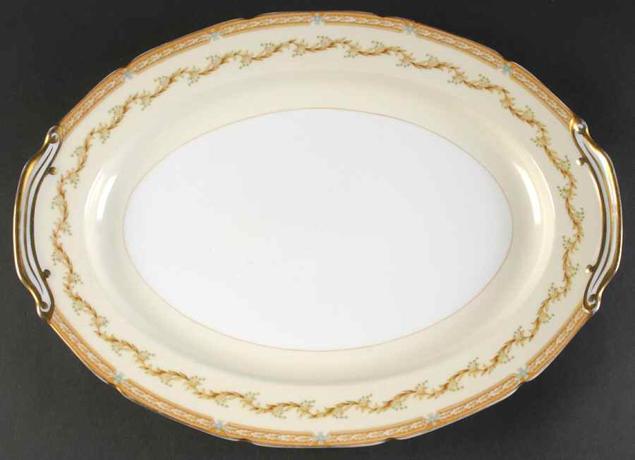 Delaven 16" Oval Serving Platter by Noritake-1