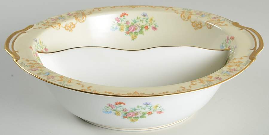 Delano Round Divided Vegetable Bowl by Noritake-1