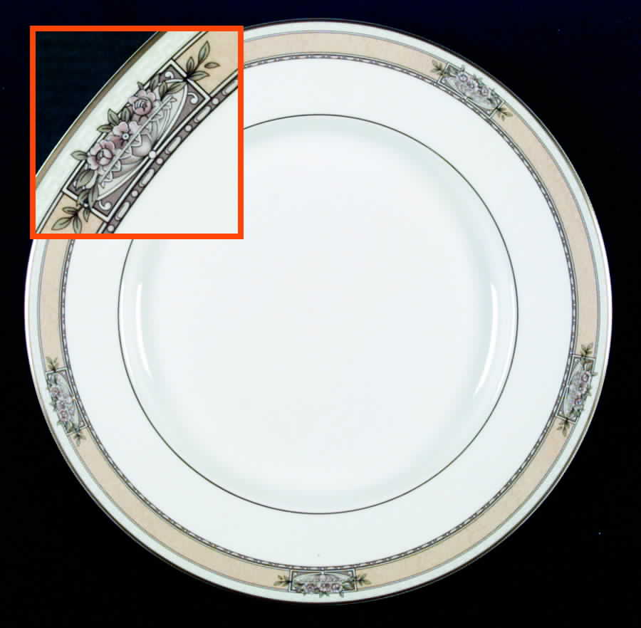 Delacroix Dinner Plate by Noritake-1
