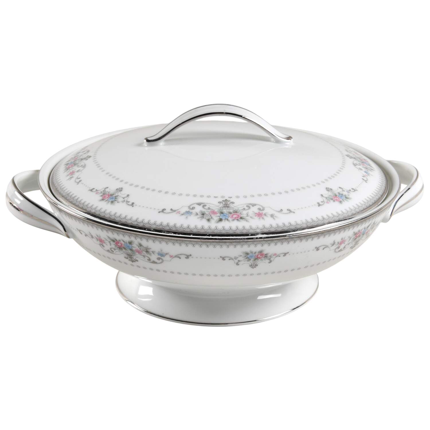 Delburne Round Covered Vegetable by Noritake-1
