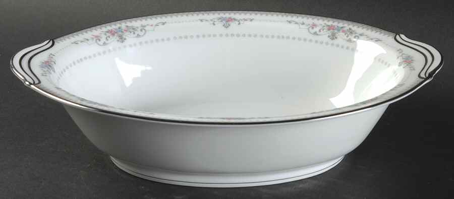 Delburne 10" Oval Vegetable Bowl by Noritake-1