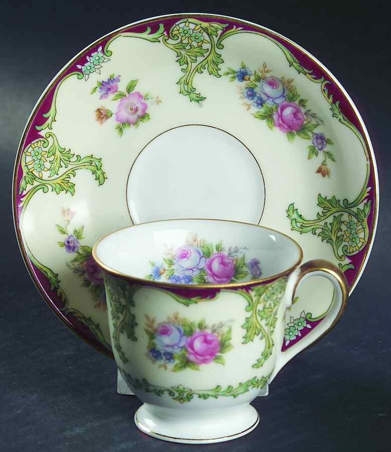 Delecia Footed Demitasse Cup & Saucer Set by Noritake-1