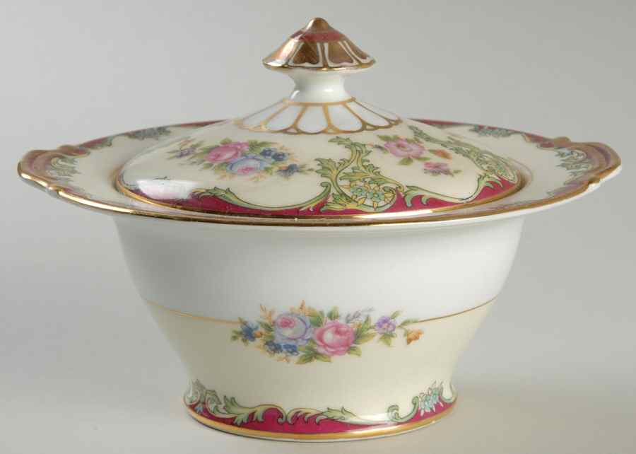 Delecia Sugar Bowl & Lid by Noritake-1
