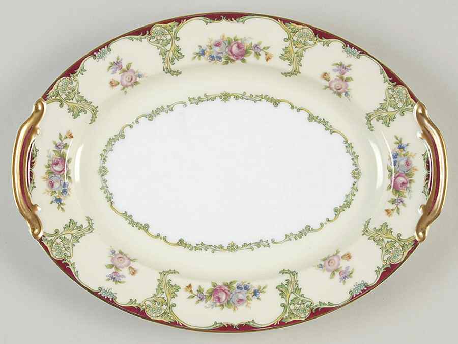 Delecia 11" Oval Serving Platter by Noritake-1