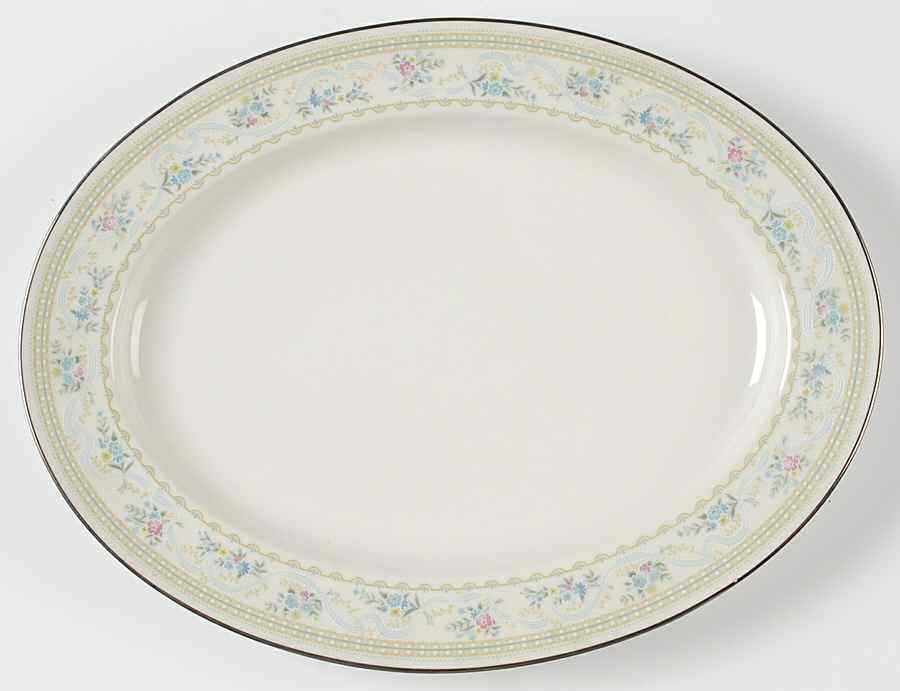 Delight 13" Oval Serving Platter by Noritake-1