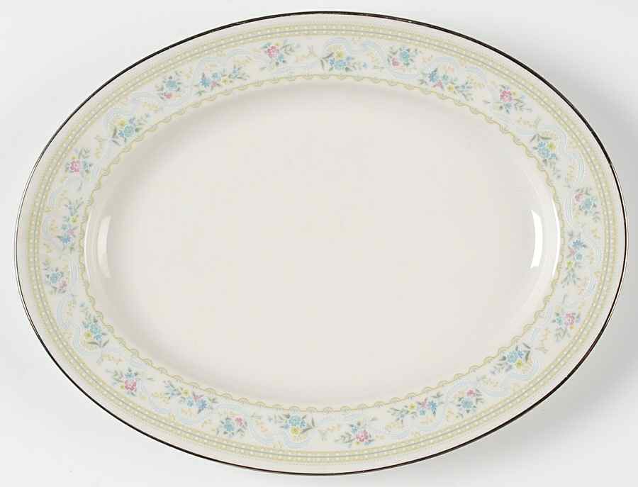 Delight 11" Oval Serving Platter by Noritake-1