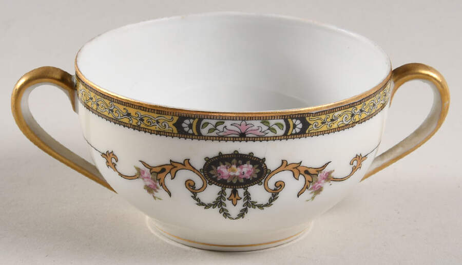 Delmonte Flat Bouillon Cup by Noritake-1