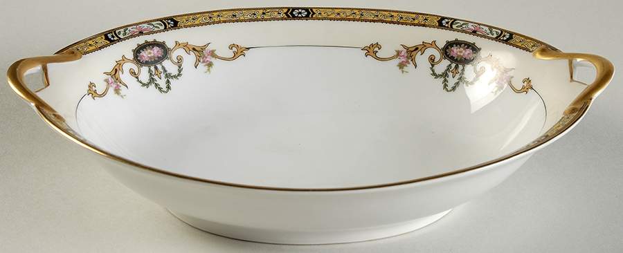 Delmonte 9" Oval Vegetable Bowl by Noritake-1