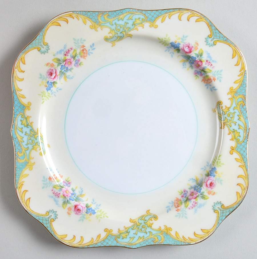 Delphina Square Salad Plate by Noritake-1