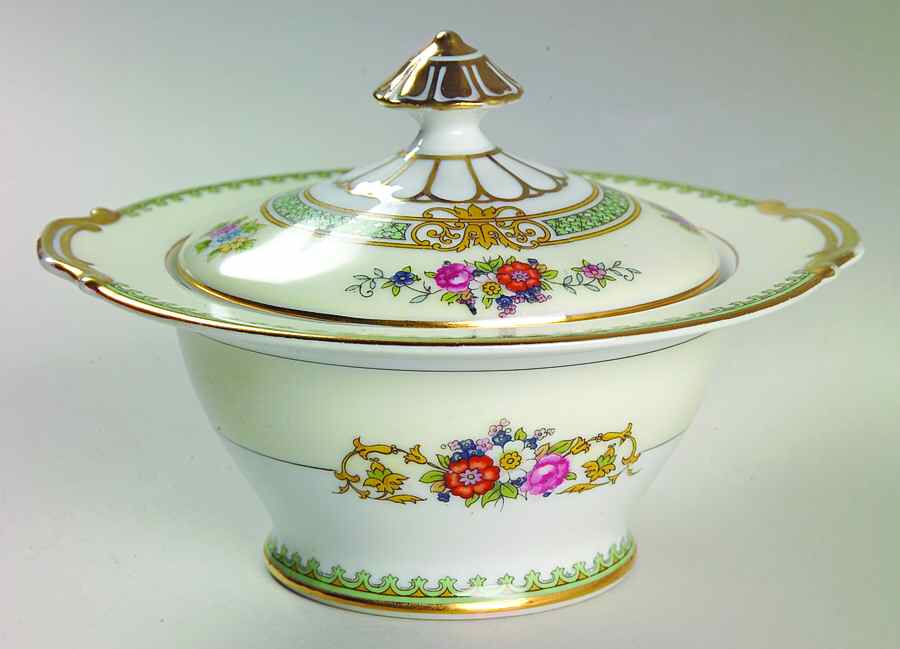 Delrosa Sugar Bowl & Lid by Noritake-1