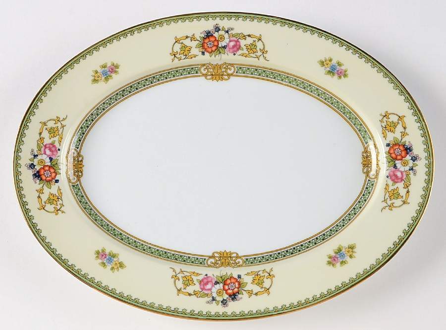 Delrosa 11" Oval Serving Platter by Noritake-1