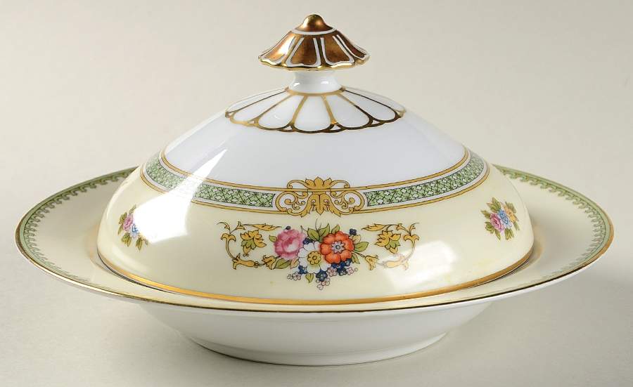 Delrosa Round Covered Butter by Noritake-1