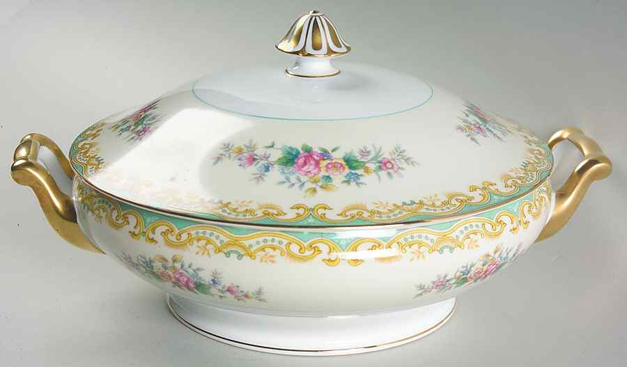 Delta Round Covered Vegetable by Noritake-1