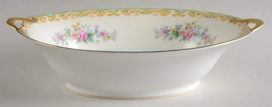 Delta 10" Oval Vegetable Bowl by Noritake-1