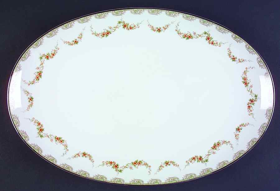 Denise 16" Oval Serving Platter by Noritake-1