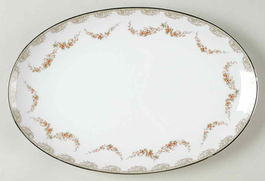 Denise 12" Oval Serving Platter by Noritake-1