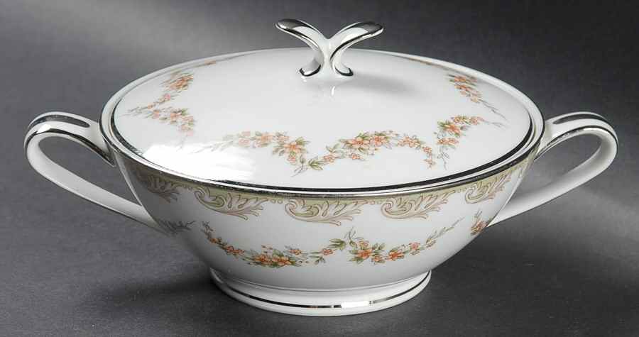 Denise Sugar Bowl & Lid by Noritake-1