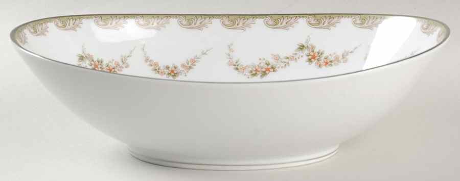 Denise 10" Oval Vegetable Bowl by Noritake-1