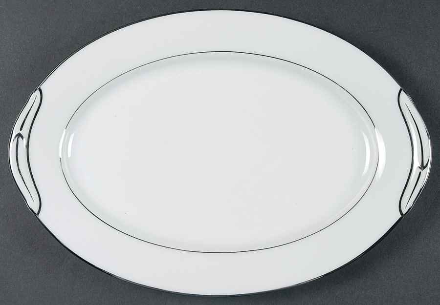 Derry 11" Oval Serving Platter by Noritake-1