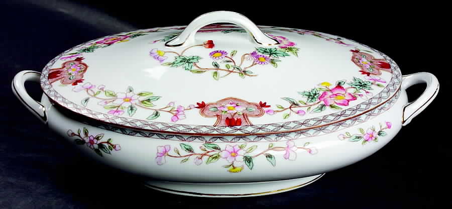 Derby Oval Covered Vegetable by Noritake-1