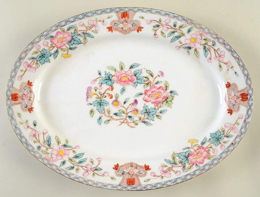 Derby 14" Oval Serving Platter by Noritake-1
