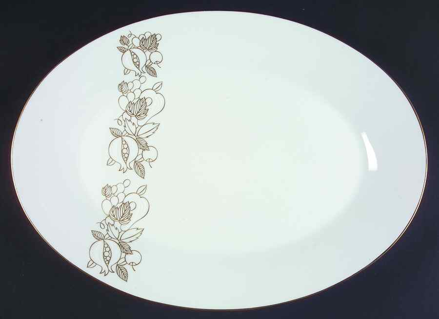 Della Robbia 16" Oval Serving Platter by Noritake-1