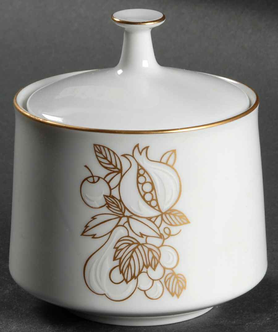 Della Robbia Sugar Bowl & Lid by Noritake-1