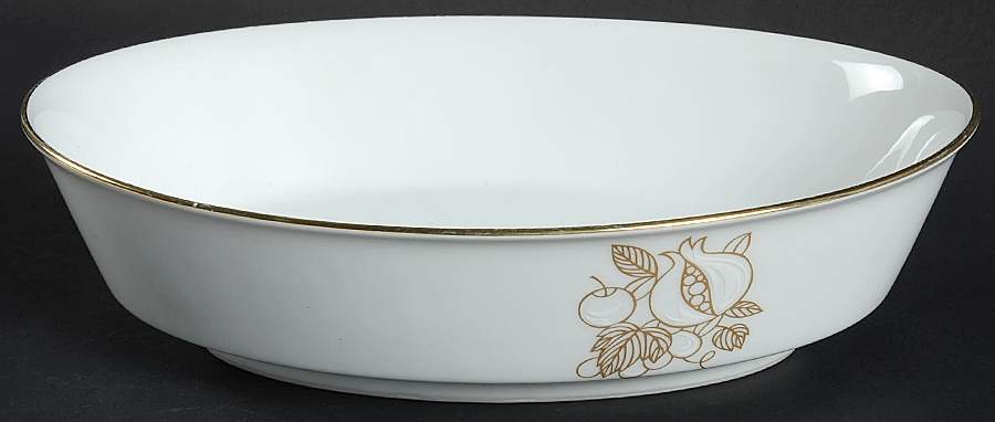Della Robbia 9" Oval Vegetable Bowl by Noritake-1